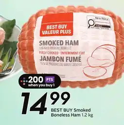 Sobeys BEST BUY Smoked 14 Boneless Ham offer
