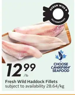 Sobeys Fresh Wild Haddock Fillets offer