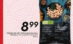 Sobeys MARINA DEL REY Wild Argentinian Raw Shrimp offer