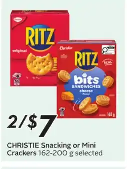 Sobeys CHRISTIE Snacking or Mini Crackers offer