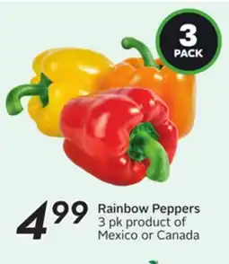 Sobeys Rainbow Peppers offer