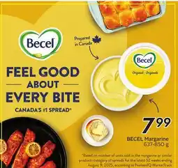 Sobeys BECEL Margarine offer