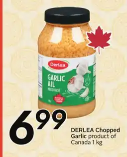 Sobeys DERLEA Chopped Garlic offer