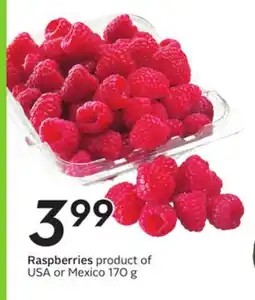 Sobeys Raspberries offer