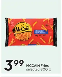 Sobeys MCCAIN Fries offer