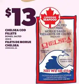 Independent Grocer CHELSEA COD FILLETS offer