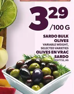 Independent Grocer SARDO BULK OLIVES offer