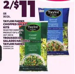Independent Grocer TAYLOR FARMS CHOPPED SALAD KITS offer