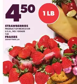 Independent Grocer STRAWBERRIES, 1 LB offer