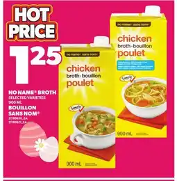 Independent Grocer NO NAME BROTH offer