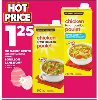 Independent Grocer NO NAME BROTH offer