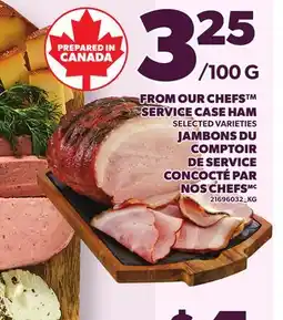 Independent Grocer FROM OUR CHEFS SERVICE CASE HAM offer