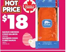 Independent Grocer NANUK SMOKED COHO SALMON offer