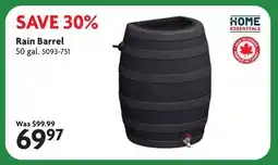 Home Hardware Rain Barrel offer