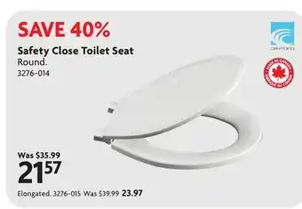 Home Hardware Safety Close Toilet Seat offer