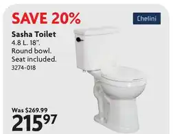 Home Hardware Sasha Toilet offer