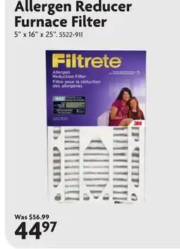 Home Hardware Allergen Reducer Furnace Filter offer
