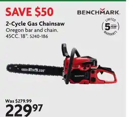 Home Hardware 2-Cycle Gas Chainsaw offer