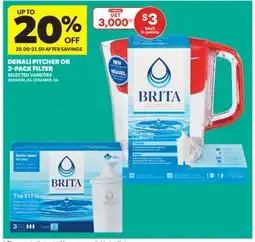 Real Canadian Superstore DENALI PITCHER OR 3-PACK FILTER offer
