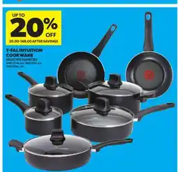 Real Canadian Superstore T-FAL INTUITION COOKWARE offer