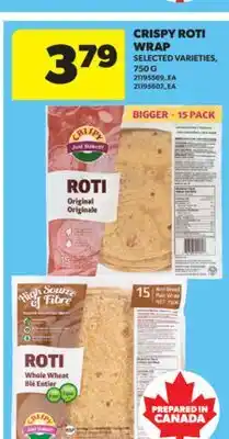 Real Canadian Superstore CRISPY ROTI WRAP offer