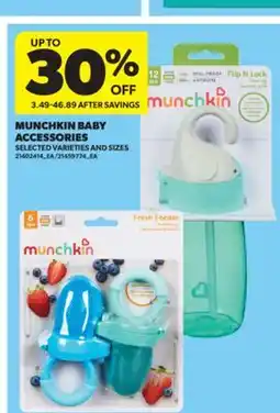 Real Canadian Superstore MUNCHKIN BABY ACCESSORIES offer