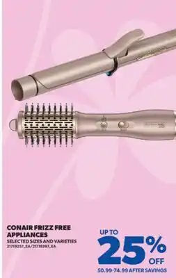 Real Canadian Superstore CONAIR FRIZZ FREE APPLIANCES offer