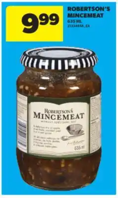 Real Canadian Superstore ROBERTSON'S MINCEMEAT offer