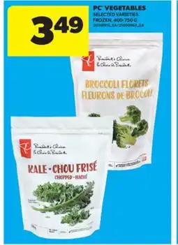 Real Canadian Superstore PC VEGETABLES offer