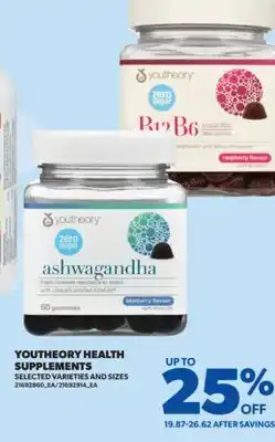 Real Canadian Superstore YOUTHEORY HEALTH SUPPLEMENTS offer