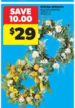Real Canadian Superstore SPRING WREATH offer