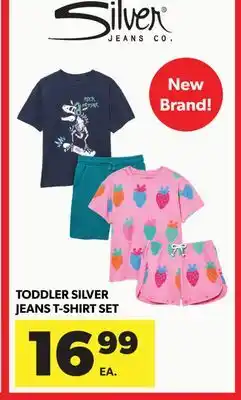 Real Canadian Superstore TODDLER SILVER JEANS offer
