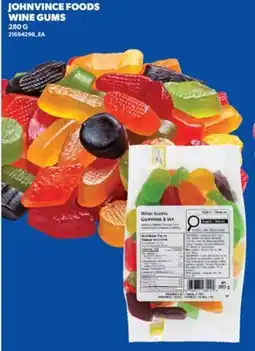 Real Canadian Superstore JOHNVINCE FOODS WINE GUMS offer