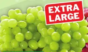 Food Basics GREEN OR RED SEEDLESS GRAPES offer