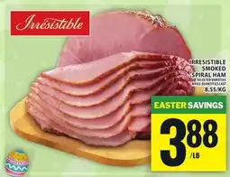Food Basics IRRESISTIBLE SMOKED SPIRAL HAM offer