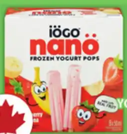 Food Basics IÖGO YOGURT BARS offer