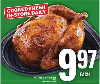 Food Basics HOT BBQ CHICKEN offer