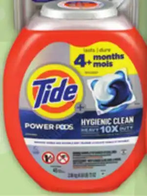 Food Basics TIDE LAUNDRY DETERGENT, PODS, CASCADE DISHWASHER TABS offer