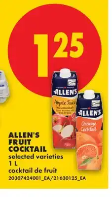 No Frills ALLEN'S FRUIT COCKTAIL offer