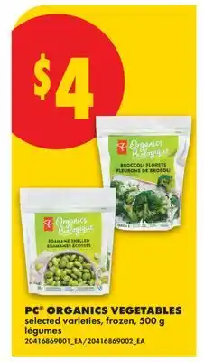 No Frills PC ORGANICS VEGETABLES offer