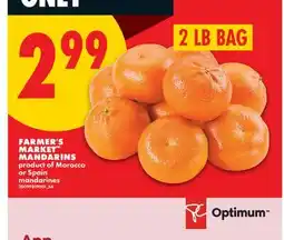 No Frills FARMER'S MARKET MANDARINS, 2 LB BAG offer