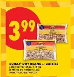 No Frills SURAJ DRY BEANS OR LENTILS offer