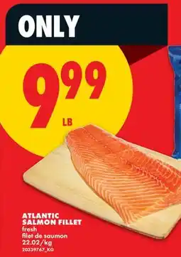 No Frills ATLANTIC SALMON FILLET de offer