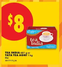 No Frills TEA INDIA 681 g or TATA TEA AGNI 1 kg offer