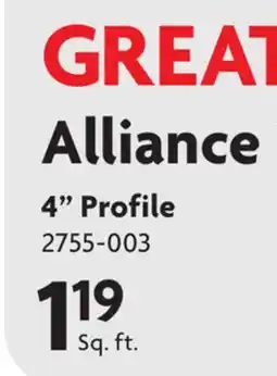 Home Hardware Alliance Vinyl Siding offer