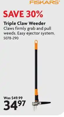Home Hardware Triple Claw Weeder offer