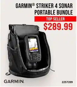 Cabela's GARMIN STRIKER 4 SONAR PORTABLE BUNDLE offer