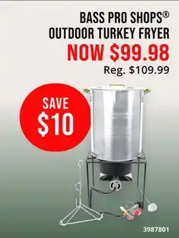 Cabela's BASS PRO SHOPS OUTDOOR TURKEY FRYER offer