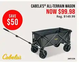 Cabela's CABELA'S ALL-TERRAIN WAGON offer