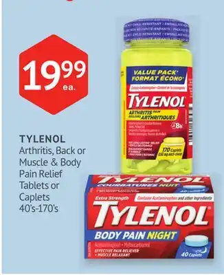 IDA Pharmacy TYLENOL offer